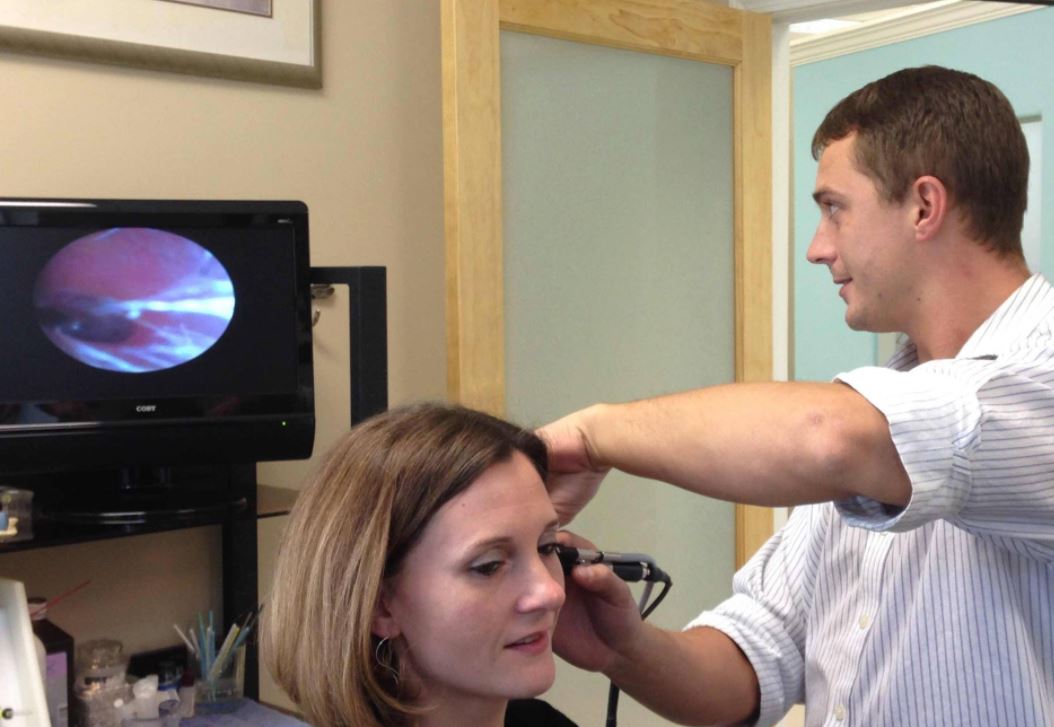 Otoscopic testing