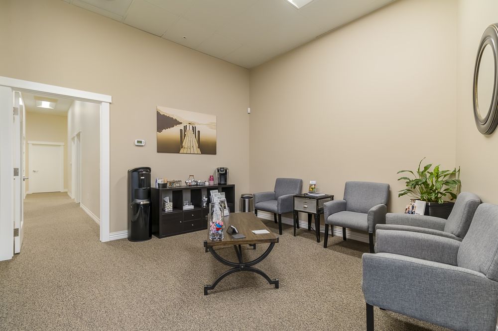 Patient seating area