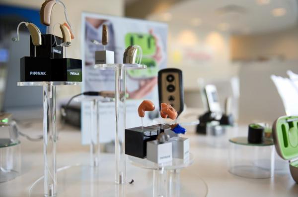Hearing aids displayed