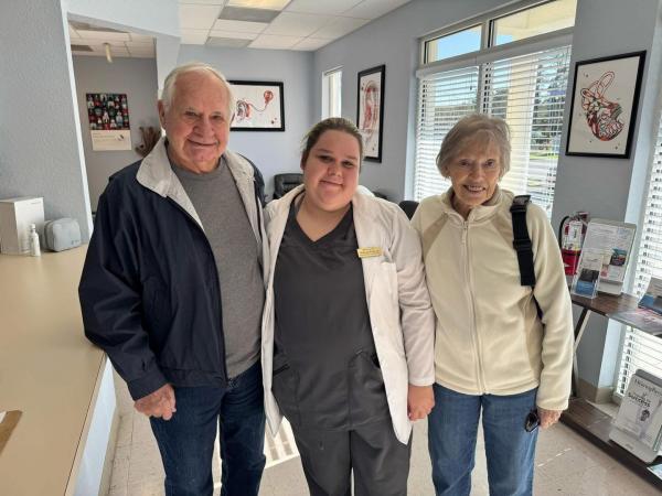 Our Crystal River HIS with her patients