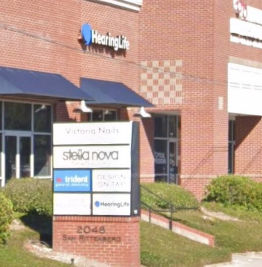 Outside business sign