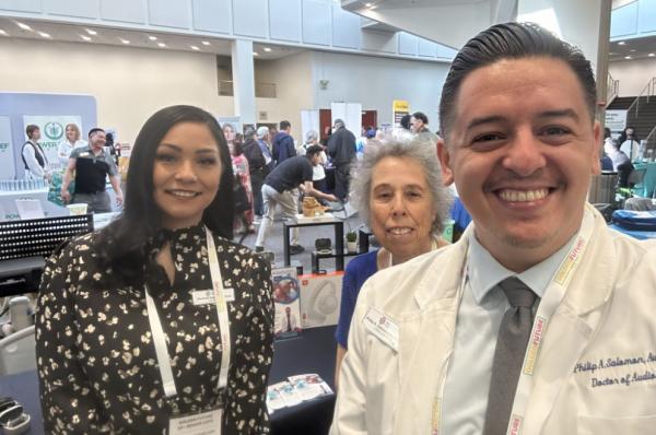 Dr. Philip Salomon at an event