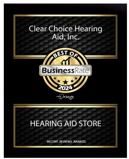 Announcement for Clear Choice Hearing Aid - La Jolla
