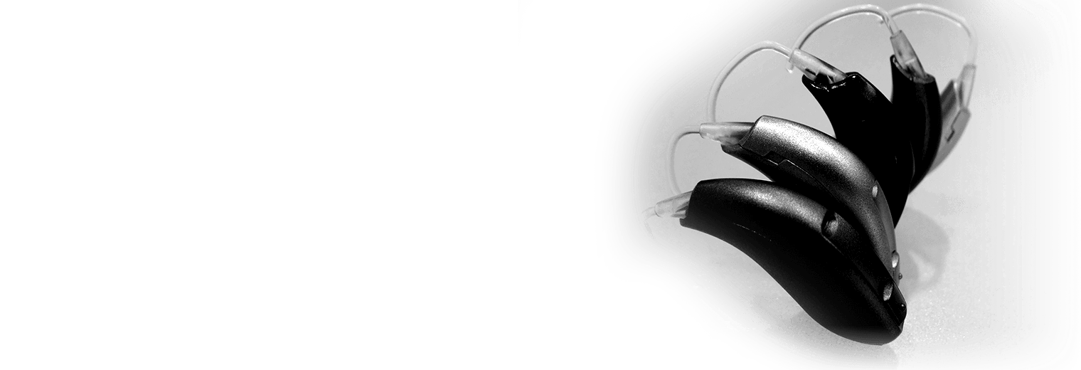 A set of hearing aids. 