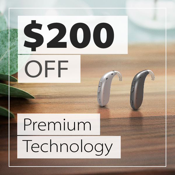$200 off premium technology coupon for Listen 2 Life Hearing Center - Souderton