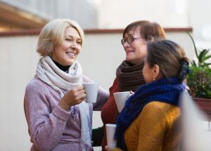 Hearing aids can help prevent social isolation.