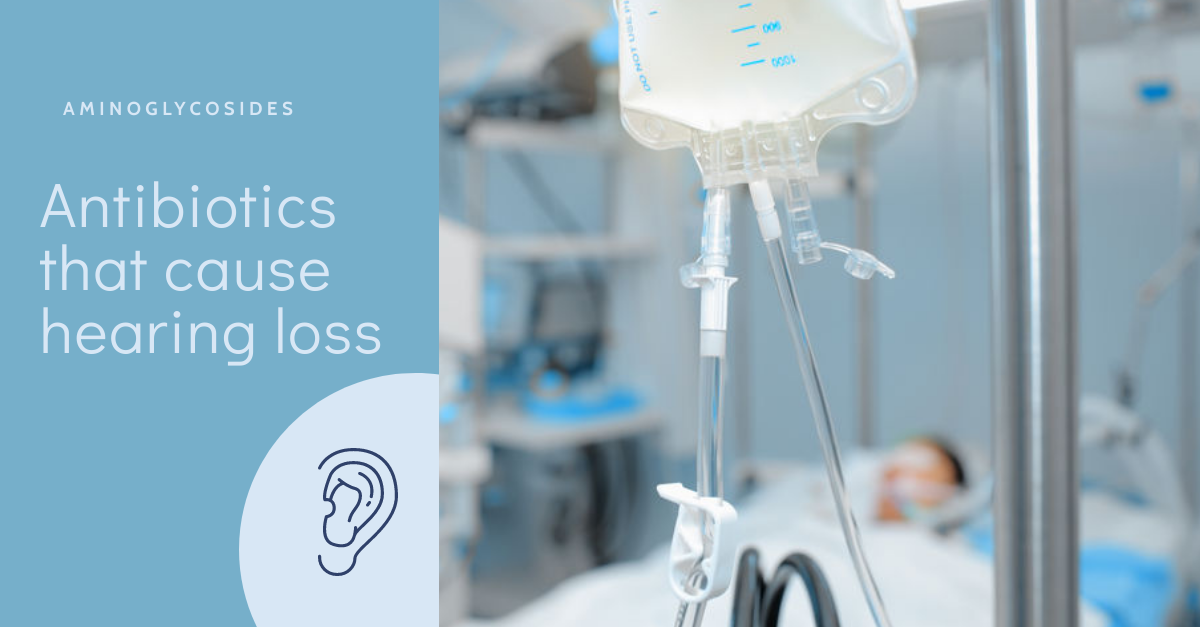A patient receives IV antibiotics in an ICU. 
