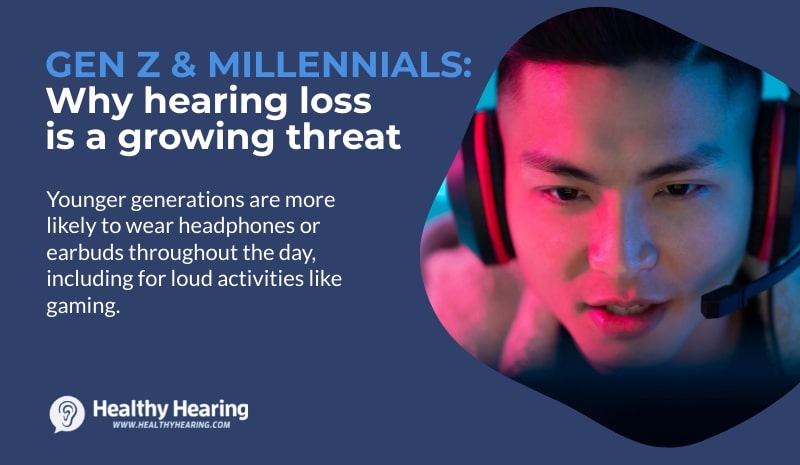 Why hearing loss is becoming more common among younger generations.