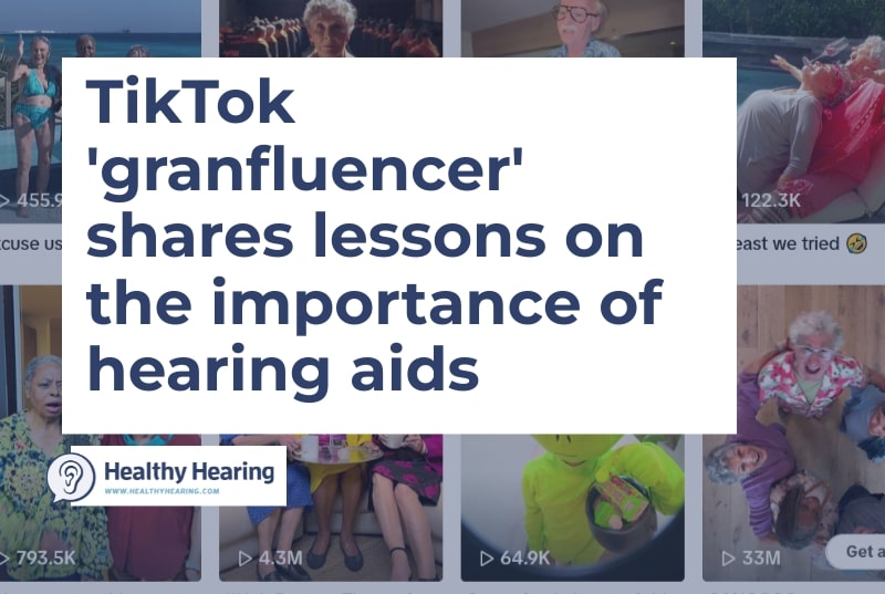 Words that say: TikTok 'granfluencer' shares lessons on the importance of hearing aids
