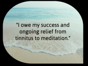 Tinnitus and meditation