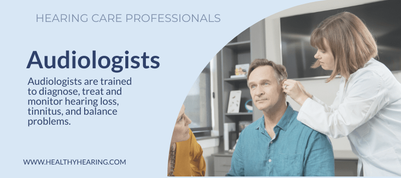 Illustration asking 'what is an audiologist?'